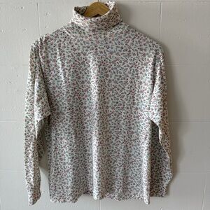 12🪿 Vintage Fairset Mircofloral Turtleneck